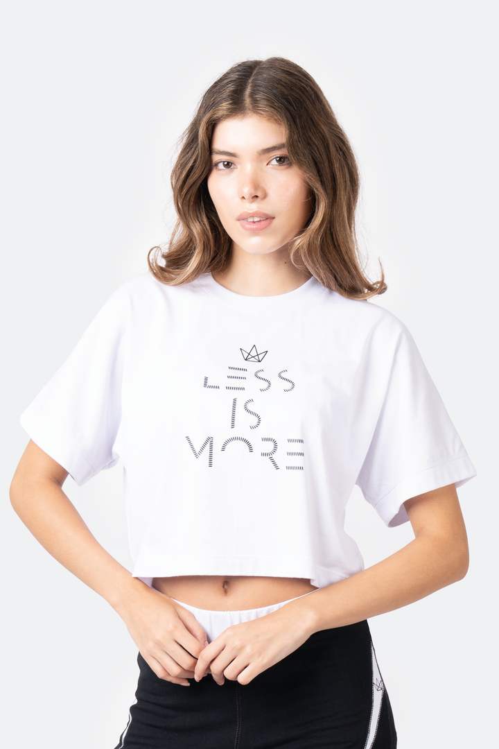 Subtle Confidence Cropped Tee