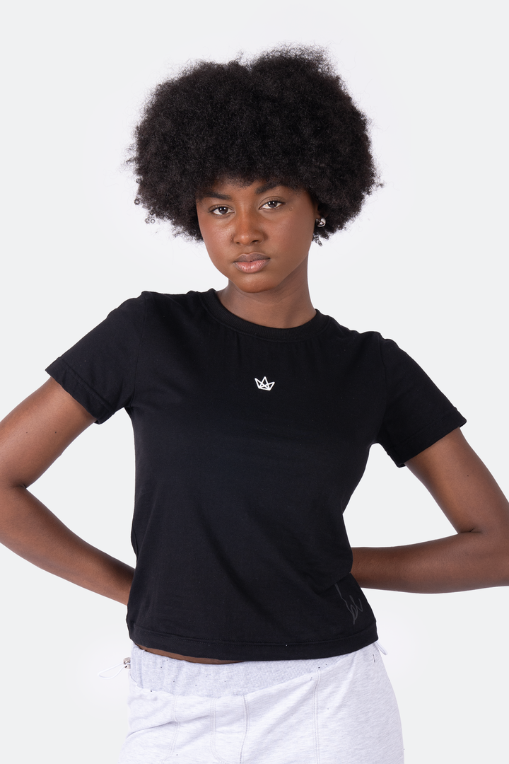 Crowned Queen Cropped Tee