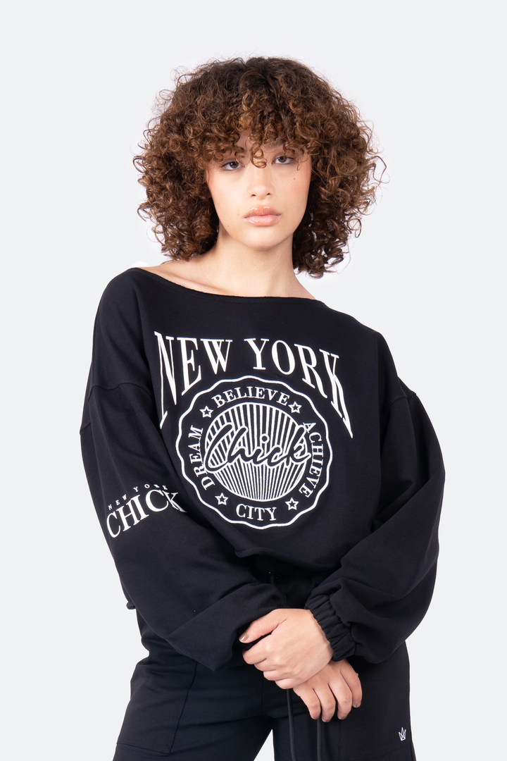 Feeling Flirty Asymmetrical Sweater