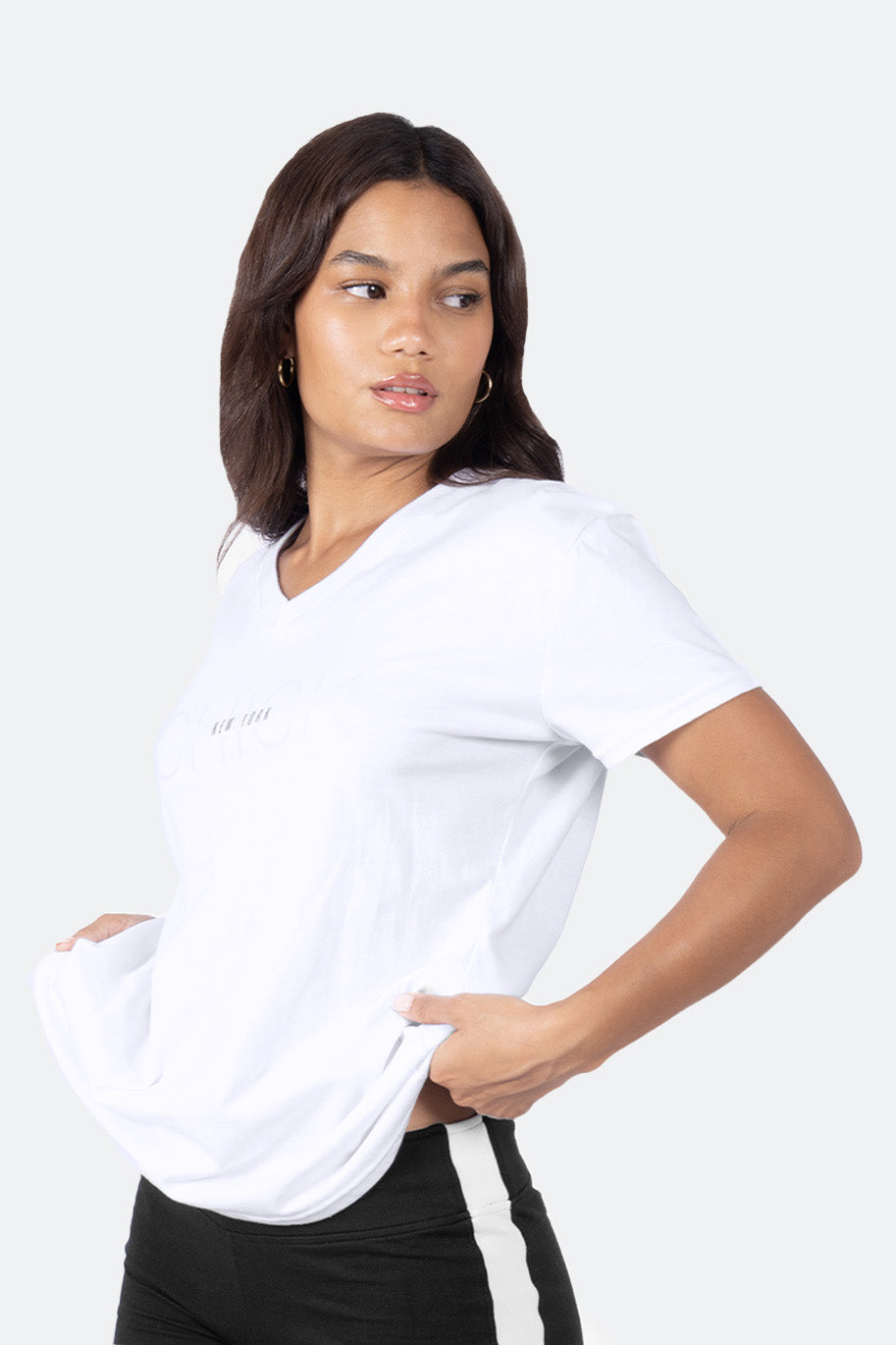 Chic and Sleek V-Neck Tee