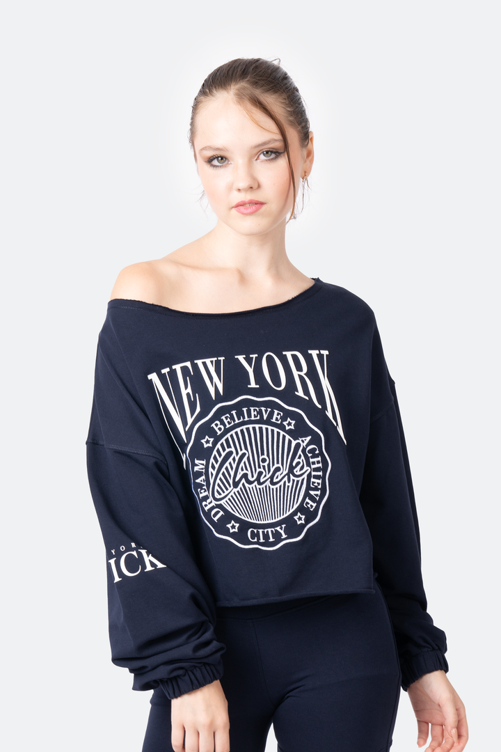 Feeling Flirty Asymmetrical Sweater