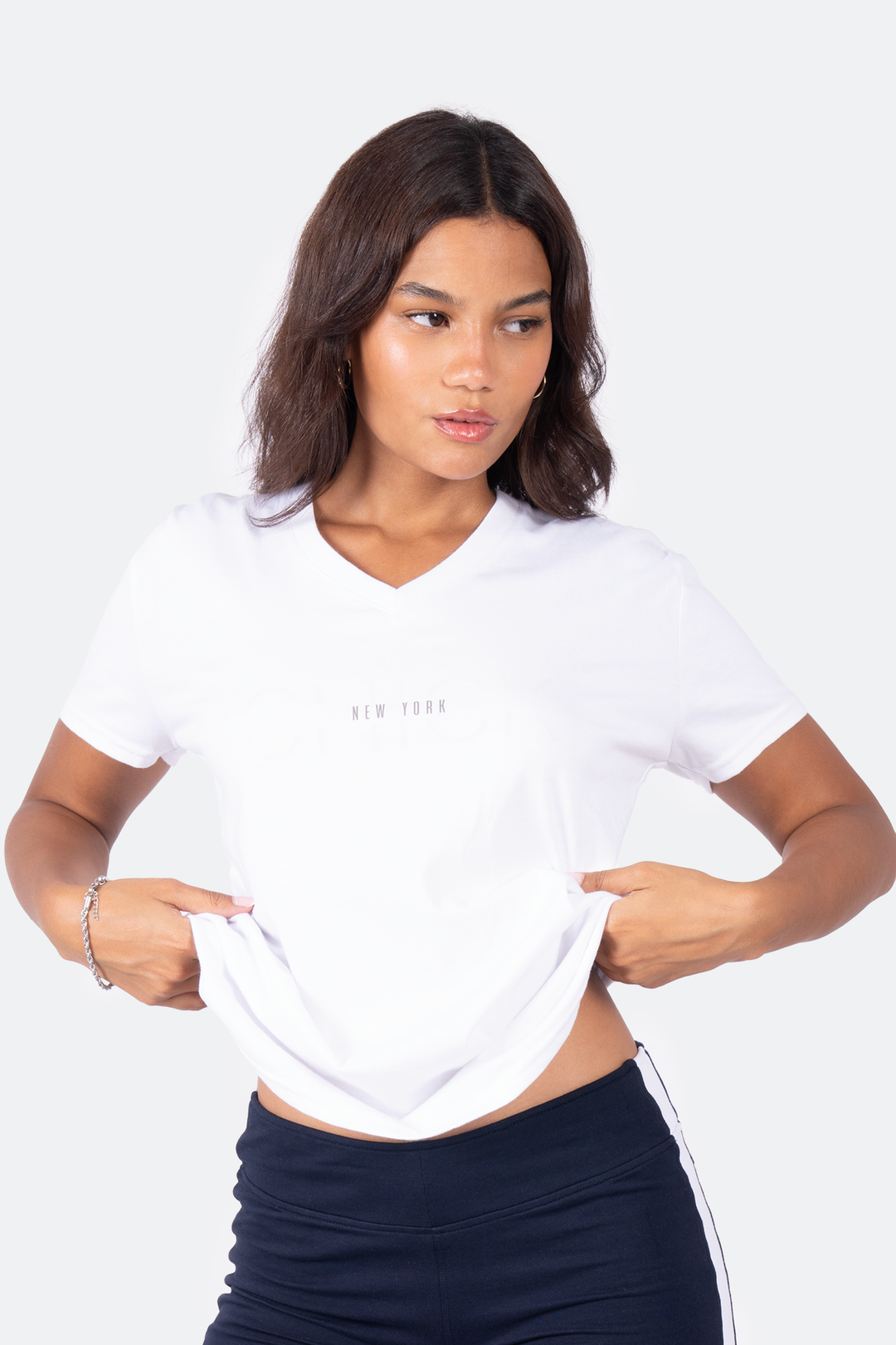 Chic and Sleek V-Neck Tee
