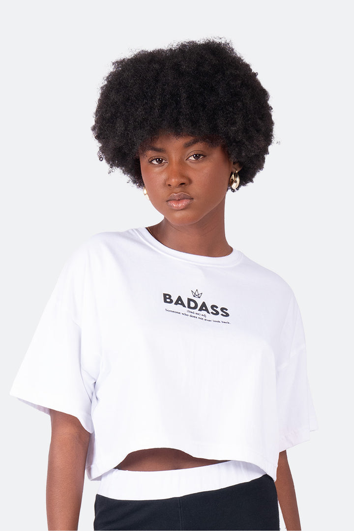 True Baddie Cropped Tee