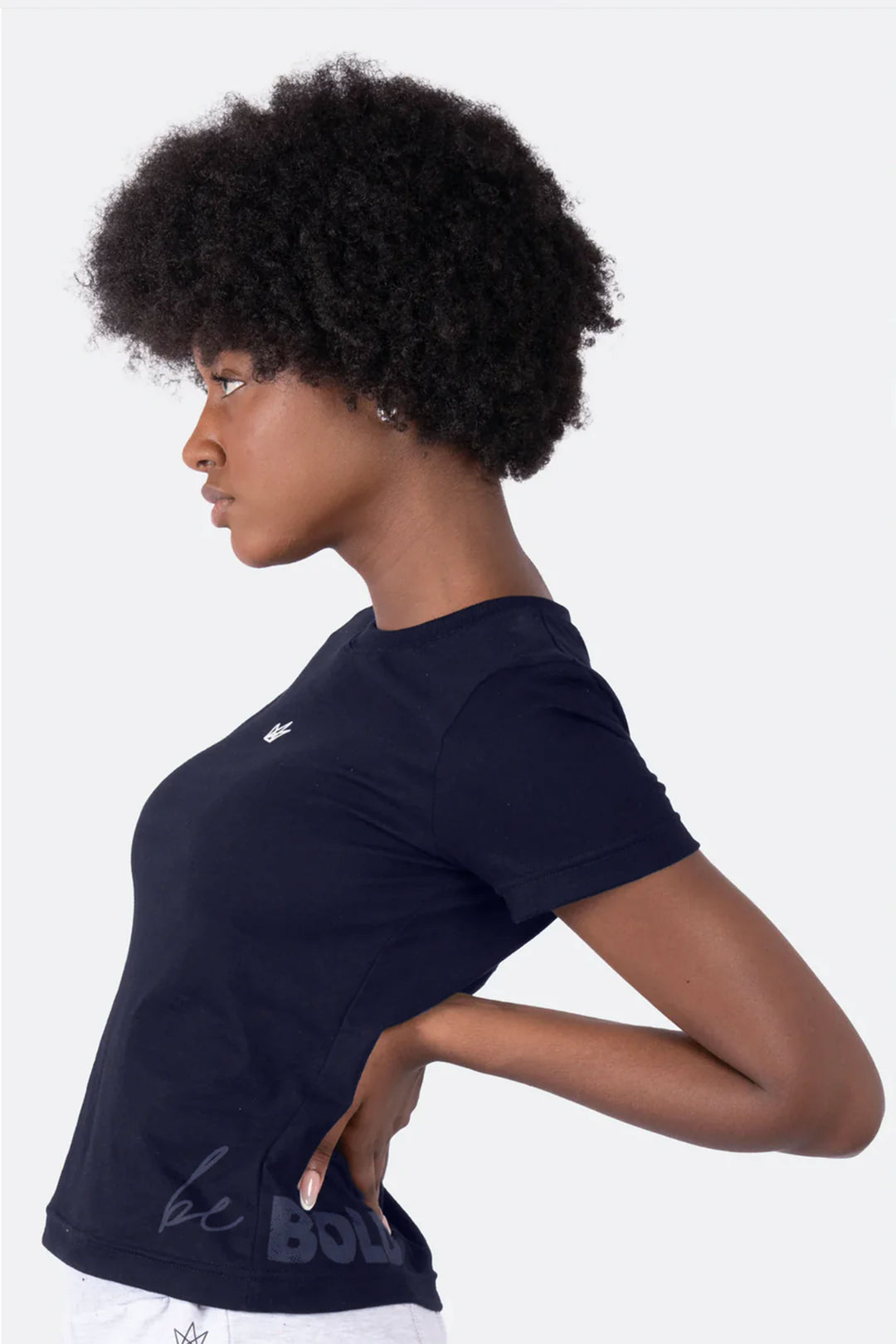 Crowned Queen Cropped Tee