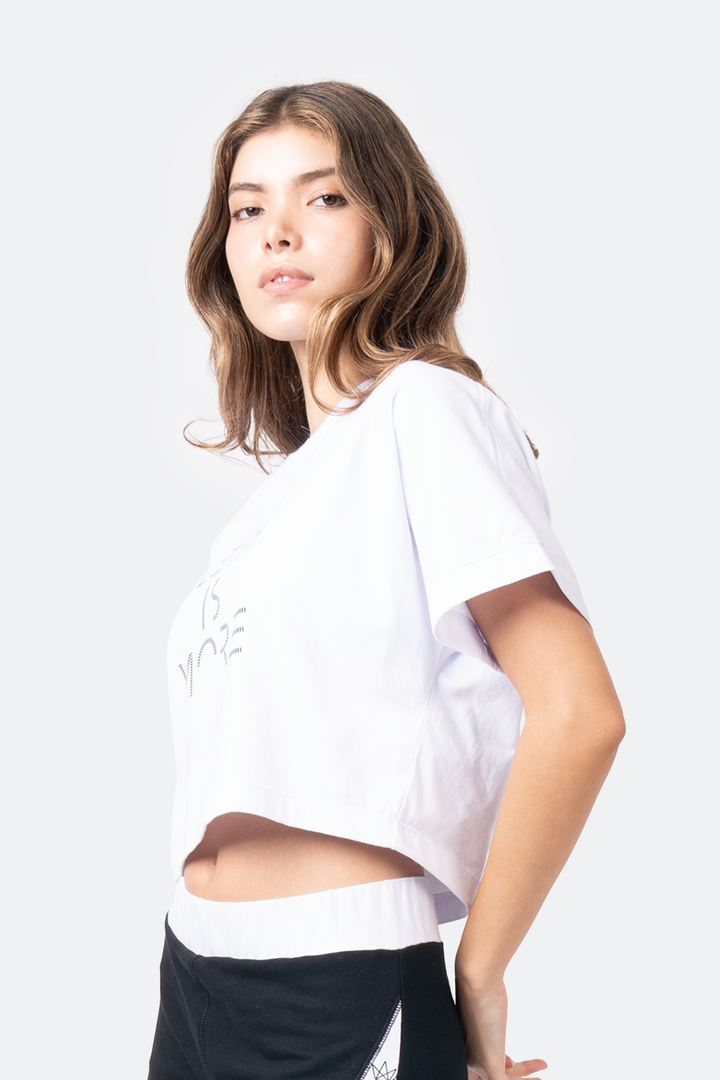 Subtle Confidence Cropped Tee