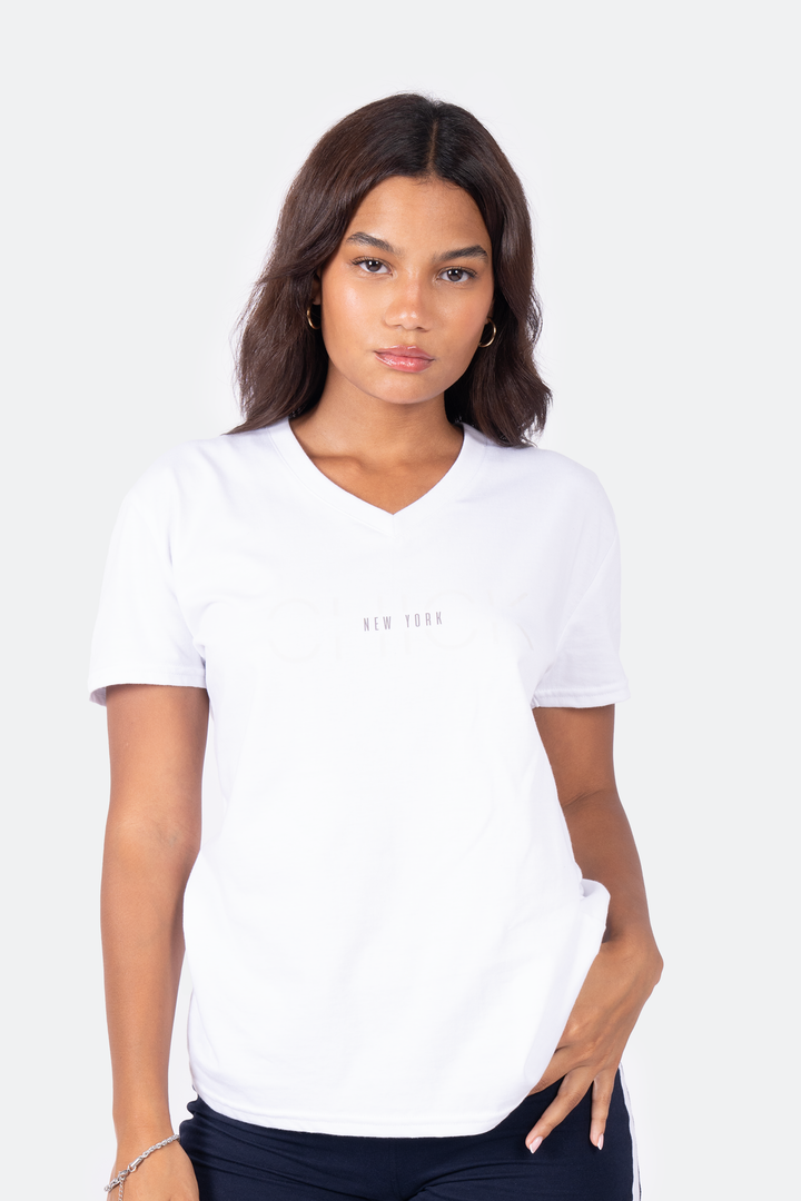 Chic and Sleek V-Neck Tee