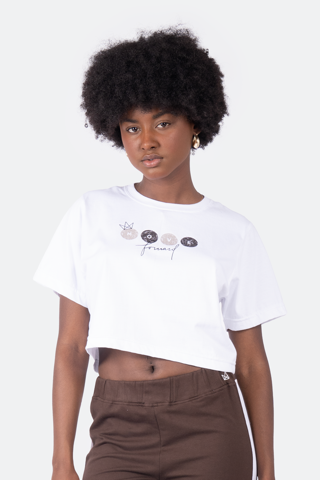 Tough Chick Cropped Tee