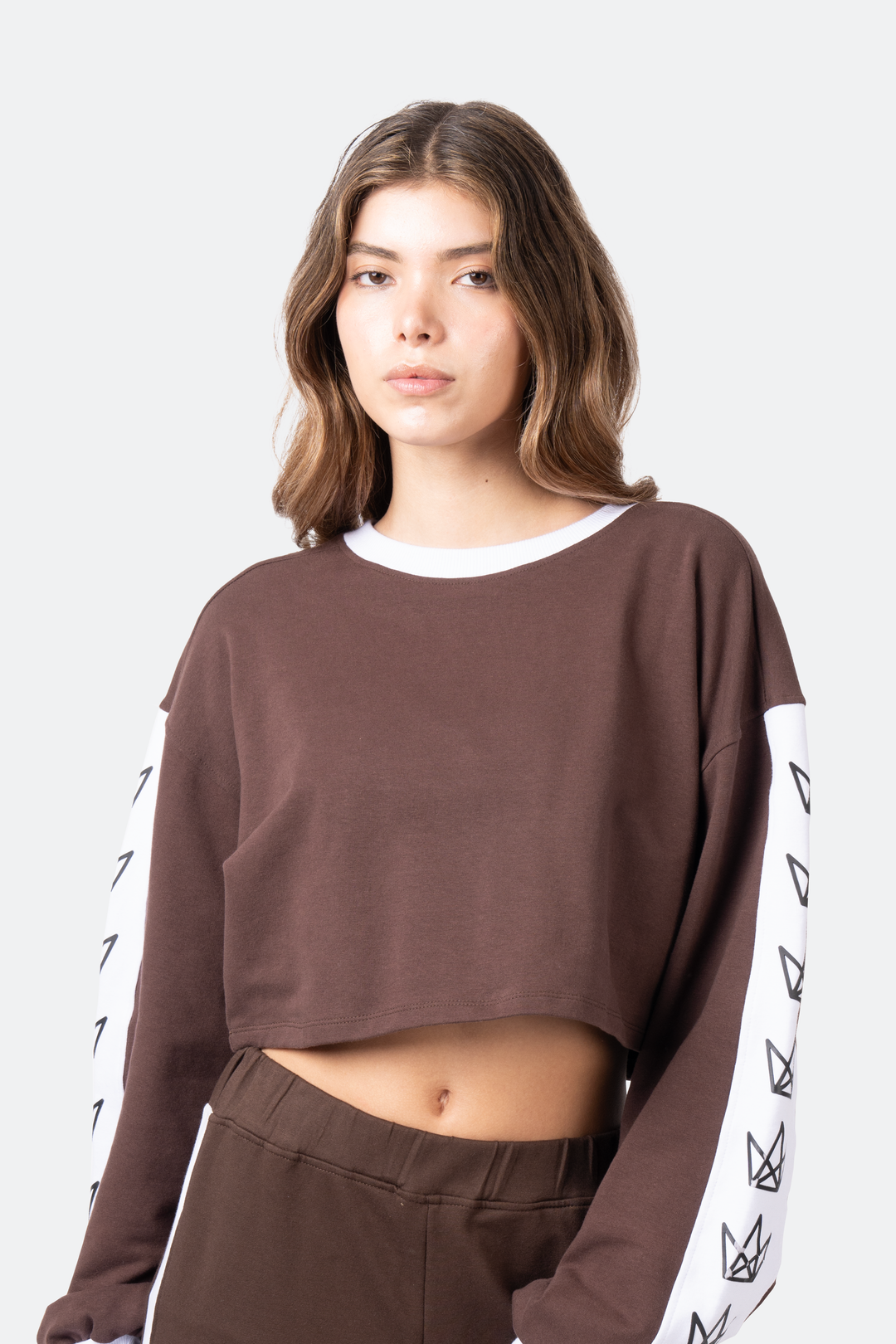 Royal Rulebreaker Cropped Crewneck