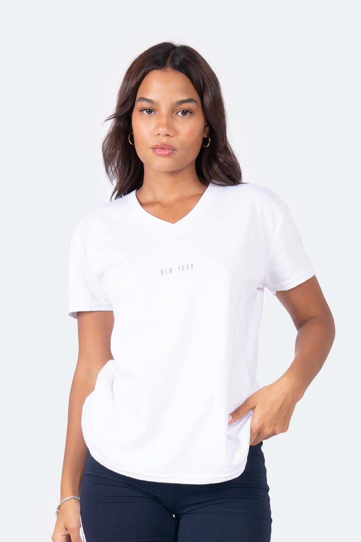 Chic and Sleek V-Neck Tee