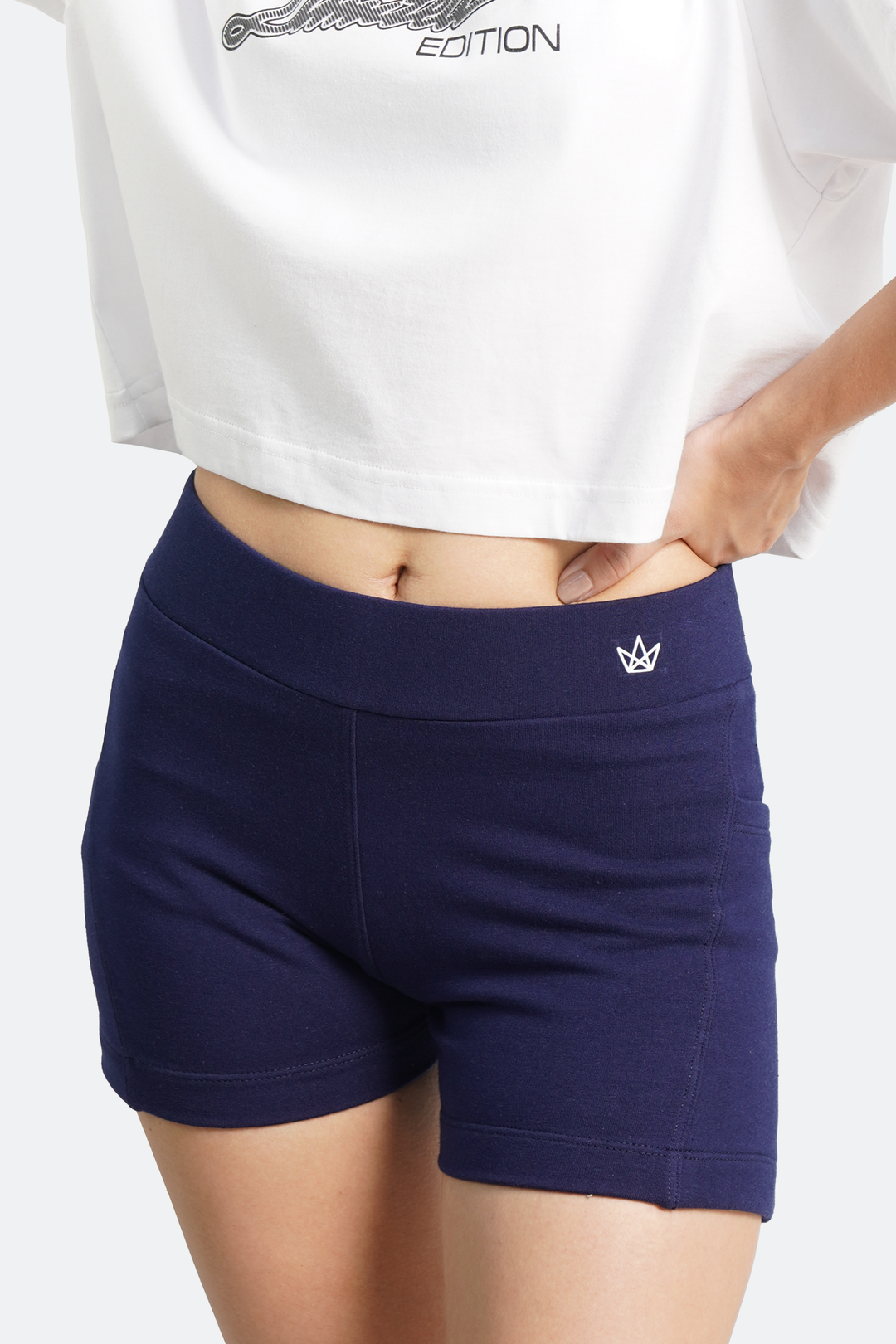 Status Update Biker Shorts