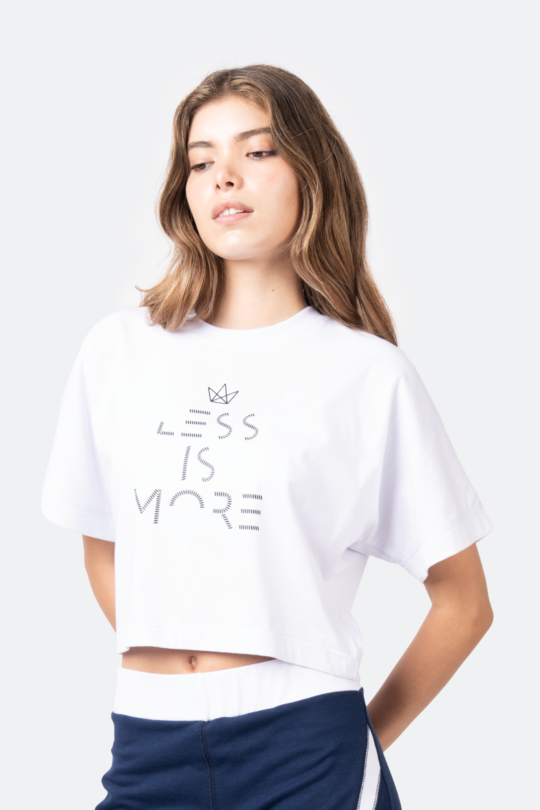 Subtle Confidence Cropped Tee