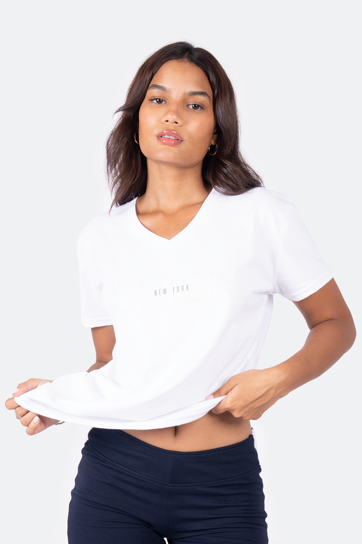 Chic and Sleek V-Neck Tee