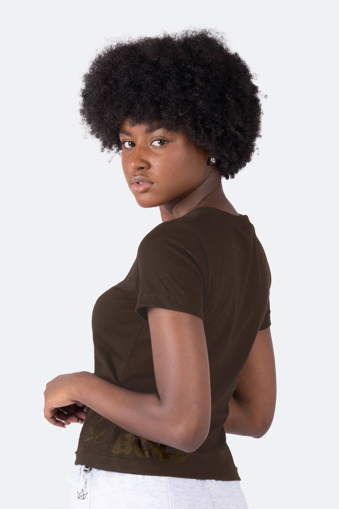 Crowned Queen Cropped Tee