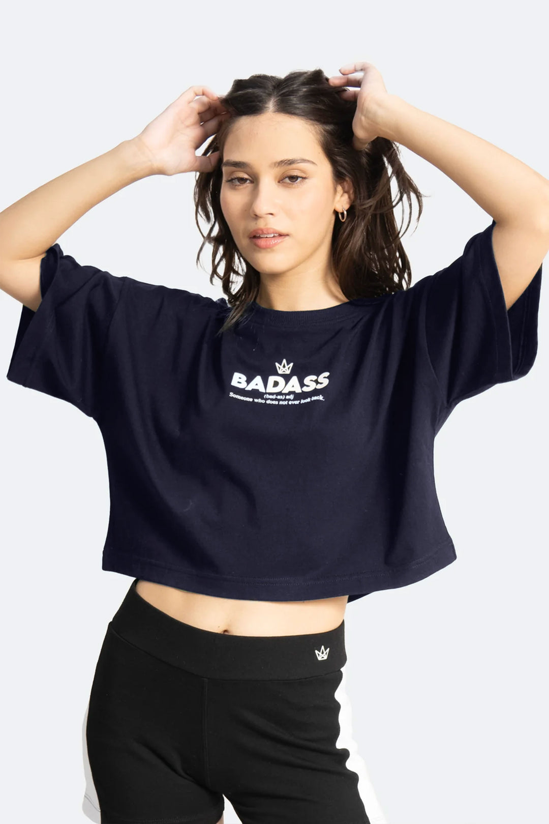 True Baddie Cropped Tee