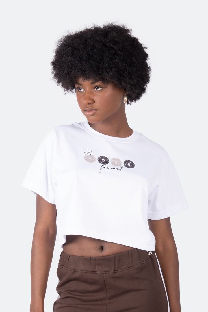 Tough Chick Cropped Tee