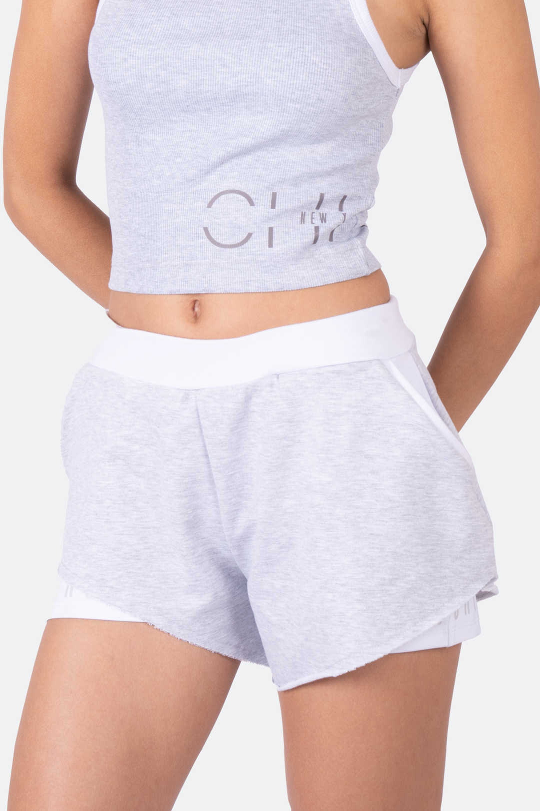 Fit Chick Layered Shorts