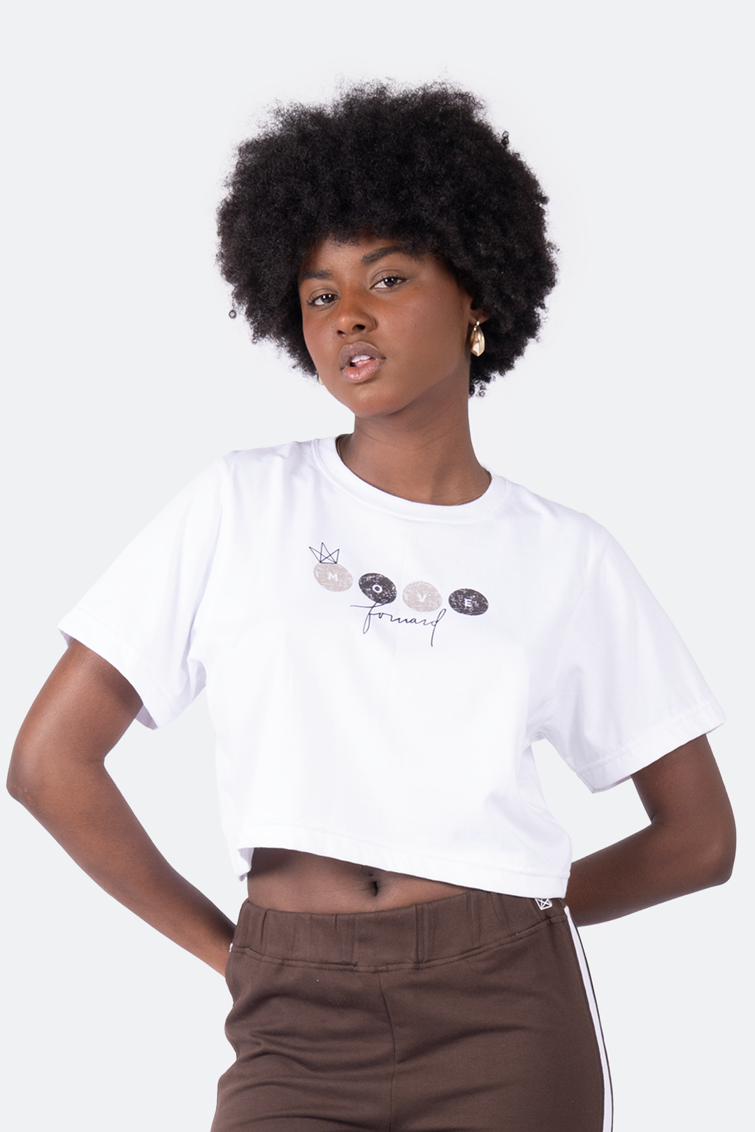 Tough Chick Cropped Tee