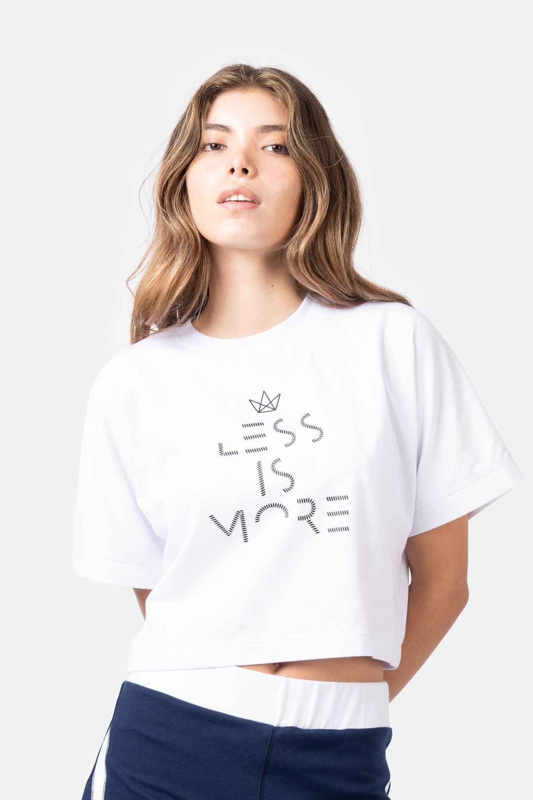 Subtle Confidence Cropped Tee