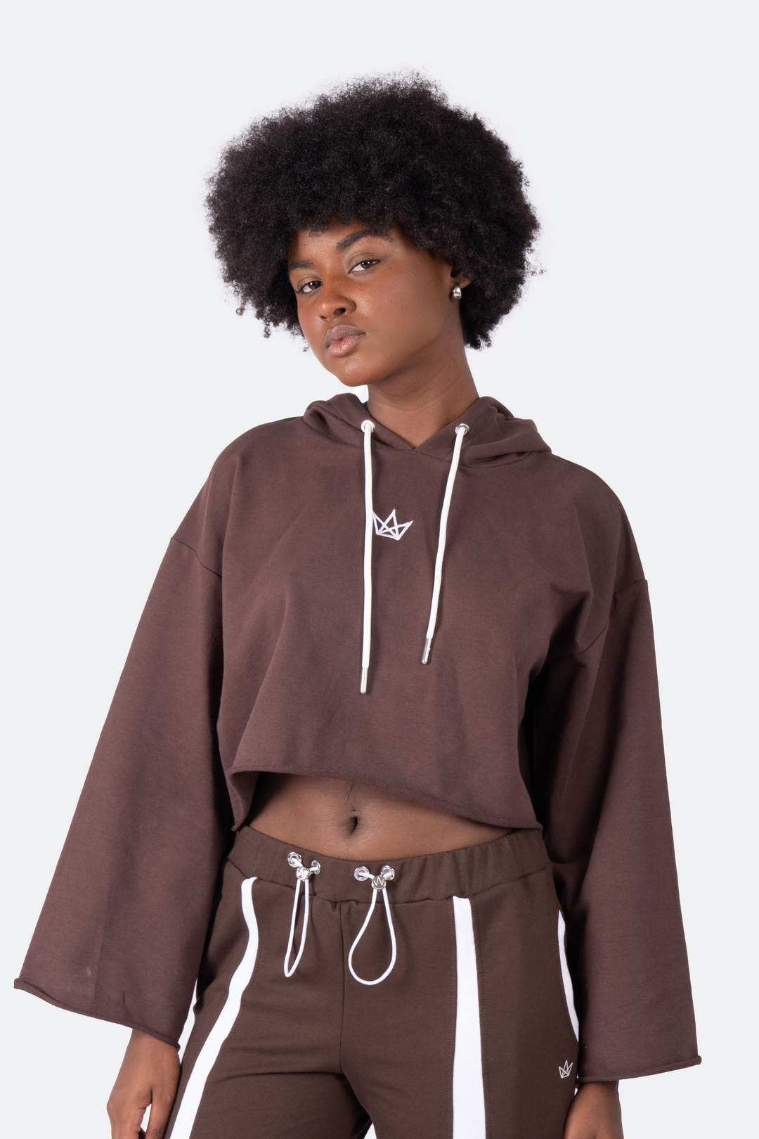 Effortless Cropped Hoodie