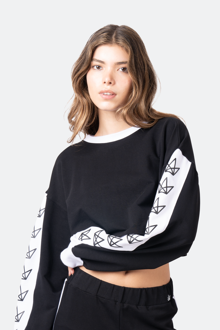 Royal Rulebreaker Cropped Crewneck