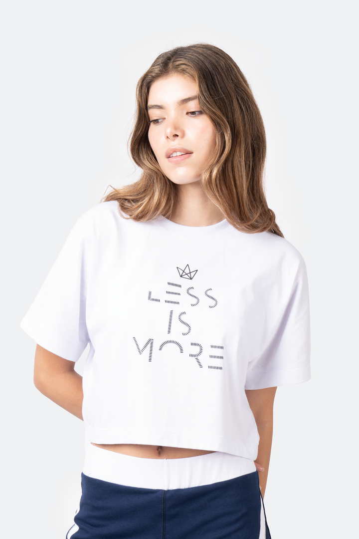 Subtle Confidence Cropped Tee