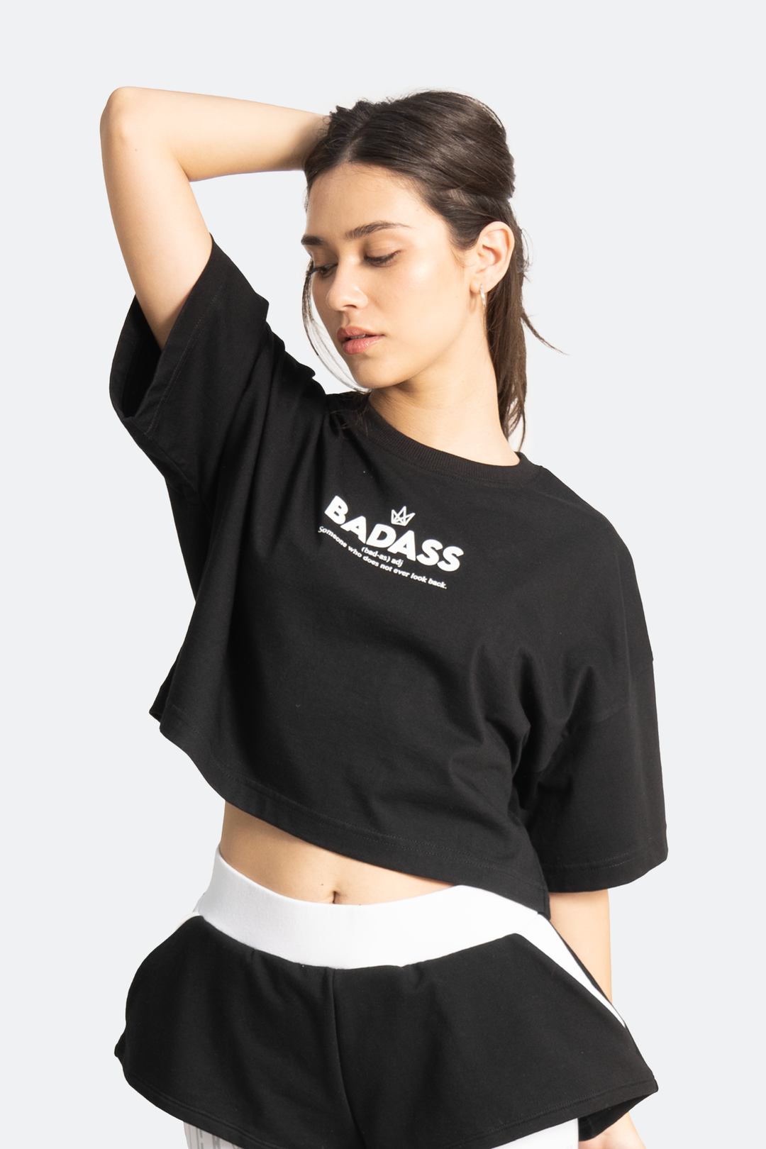 True Baddie Cropped Tee