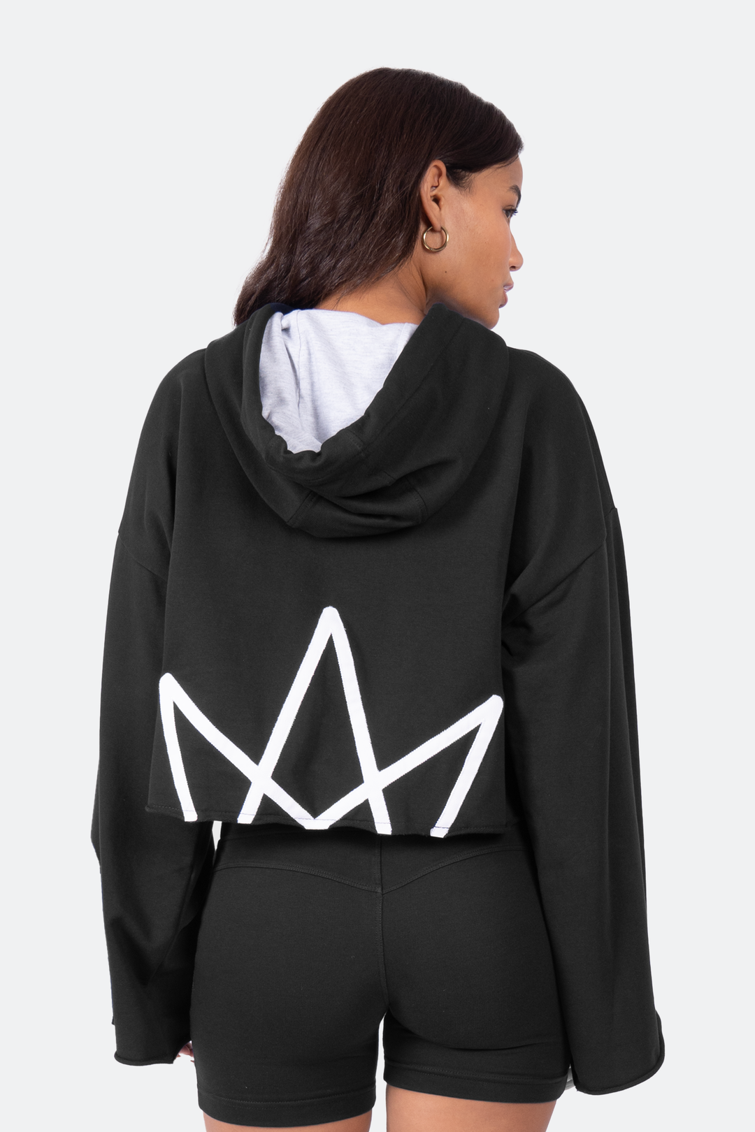 Effortless Cropped Hoodie