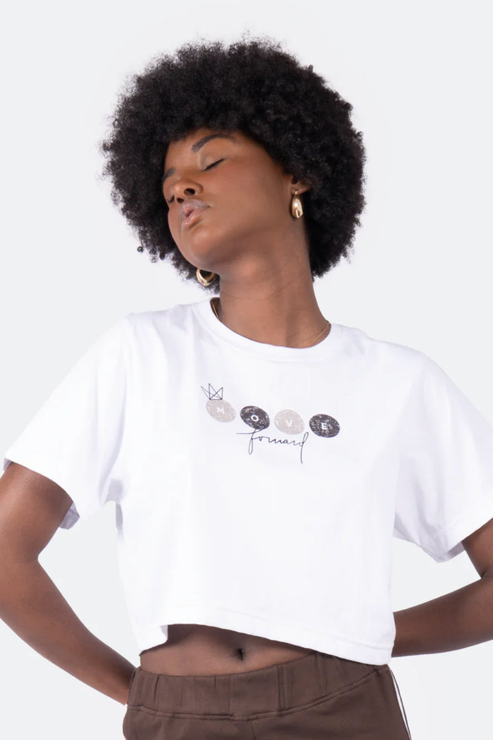 Tough Chick Cropped Tee