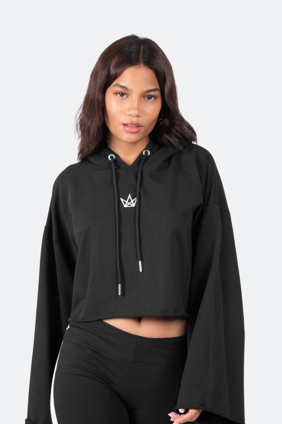 Effortless Cropped Hoodie