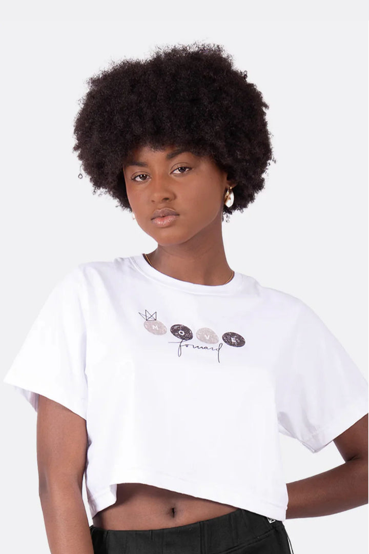 Tough Chick Cropped Tee