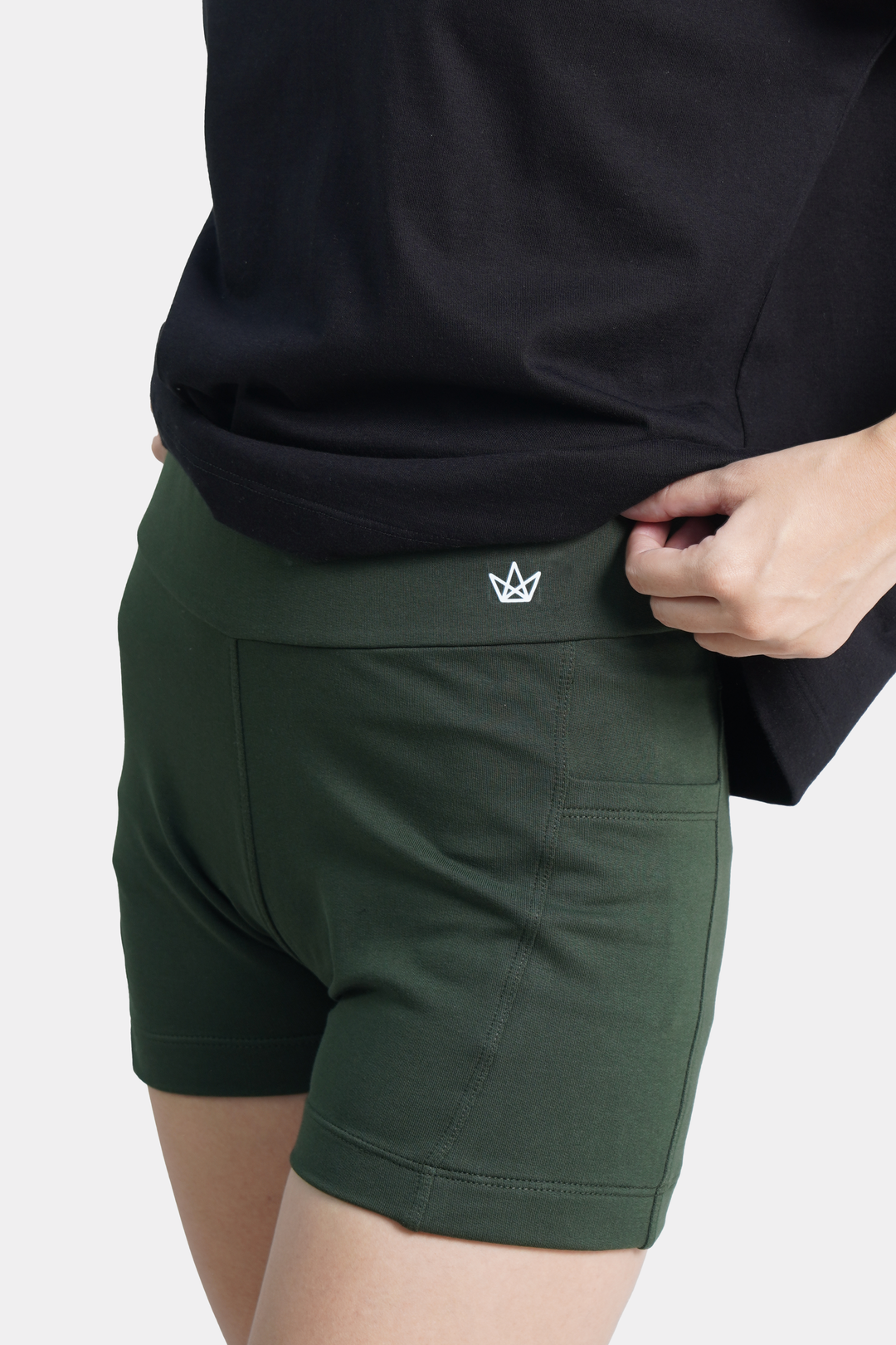 Status Update Biker Shorts