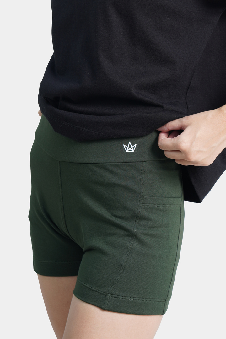 Status Update Biker Shorts